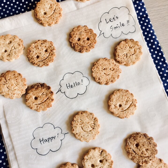 ココナッツ香るSmile Cookie☆